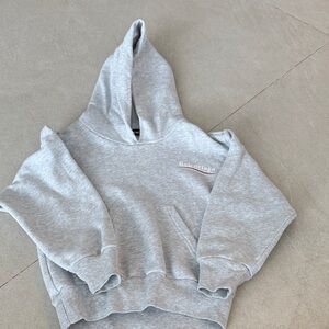 Balenciaga kids  Light Gray Hoodie